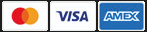 MasterCard, Visa, AmEx