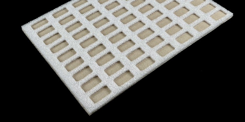 Verschiedene Schaumstoff Materialien