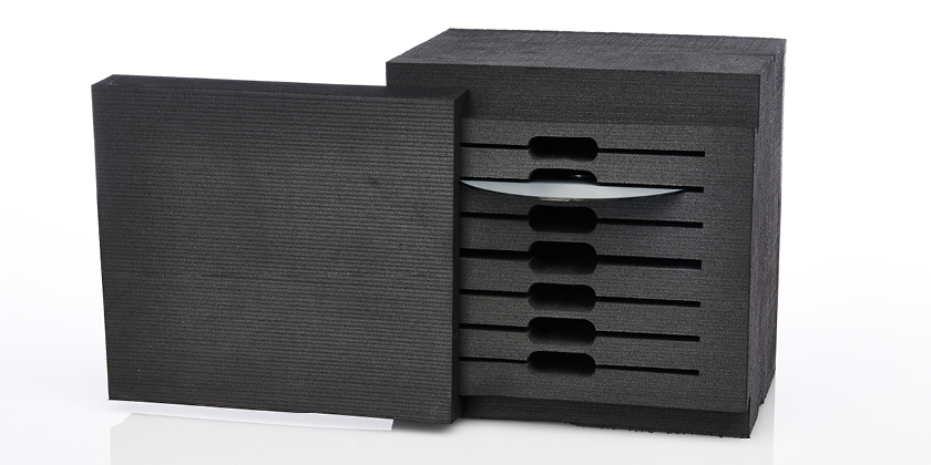 Verschiedene Schaumstoff Materialien