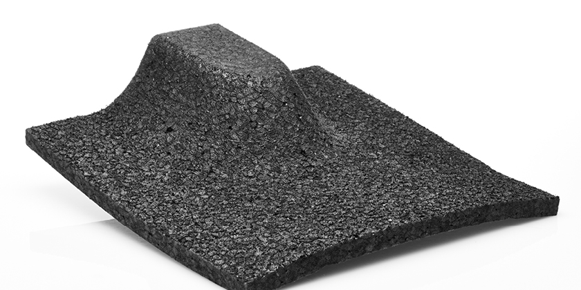 Verschiedene Schaumstoff Materialien