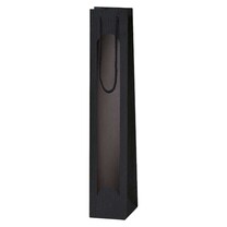 1er Flaschentragetasche schmal Lino schwarz 1er Flaschentragetasche schmal Lino schwarz