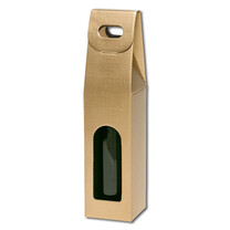 1er Flaschen - Tragekarton "Seta"- gold
