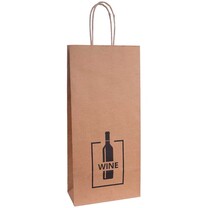 2er Flaschen-Tragetasche Winebottle mit Flaschentrenner 2er Flaschen-Tragetasche Winebottle mit Flaschentrenner