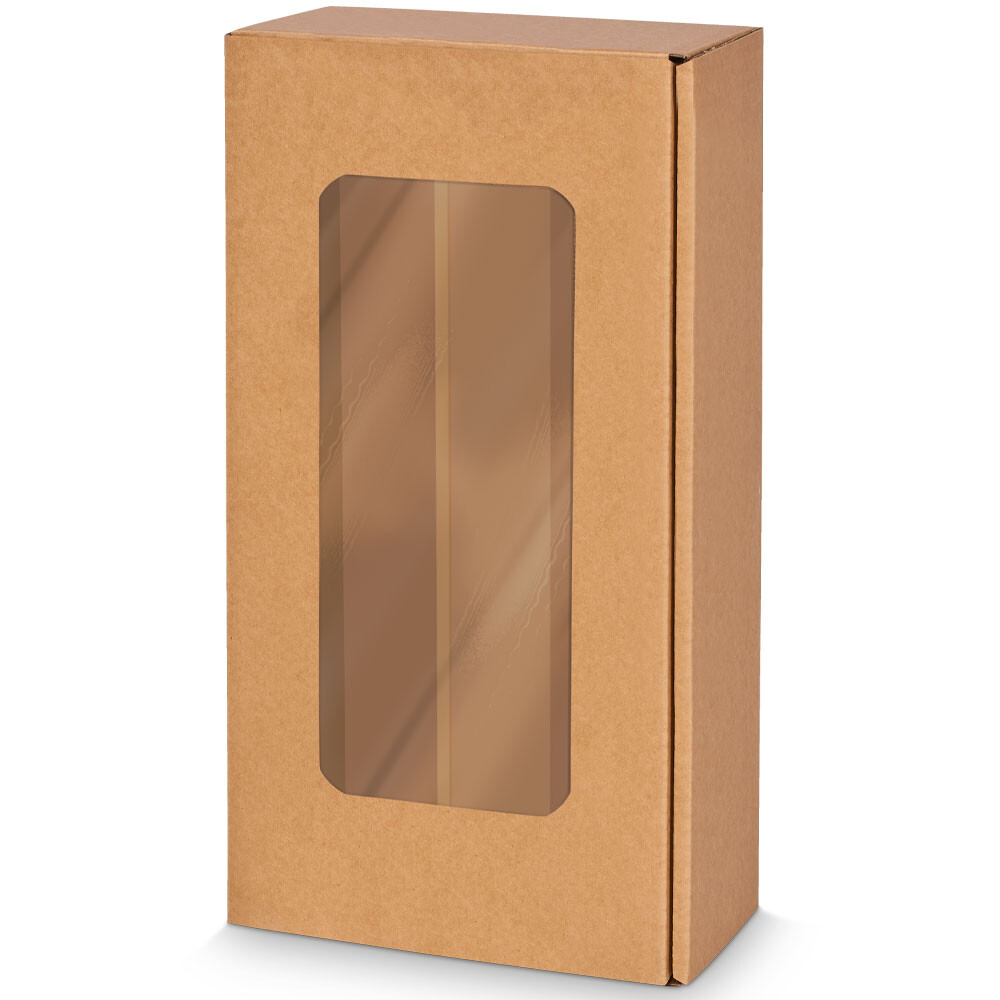 2er Weinkarton Passepartout Kraftpapier natur 2er Weinkarton Passepartout Kraftpapier natur