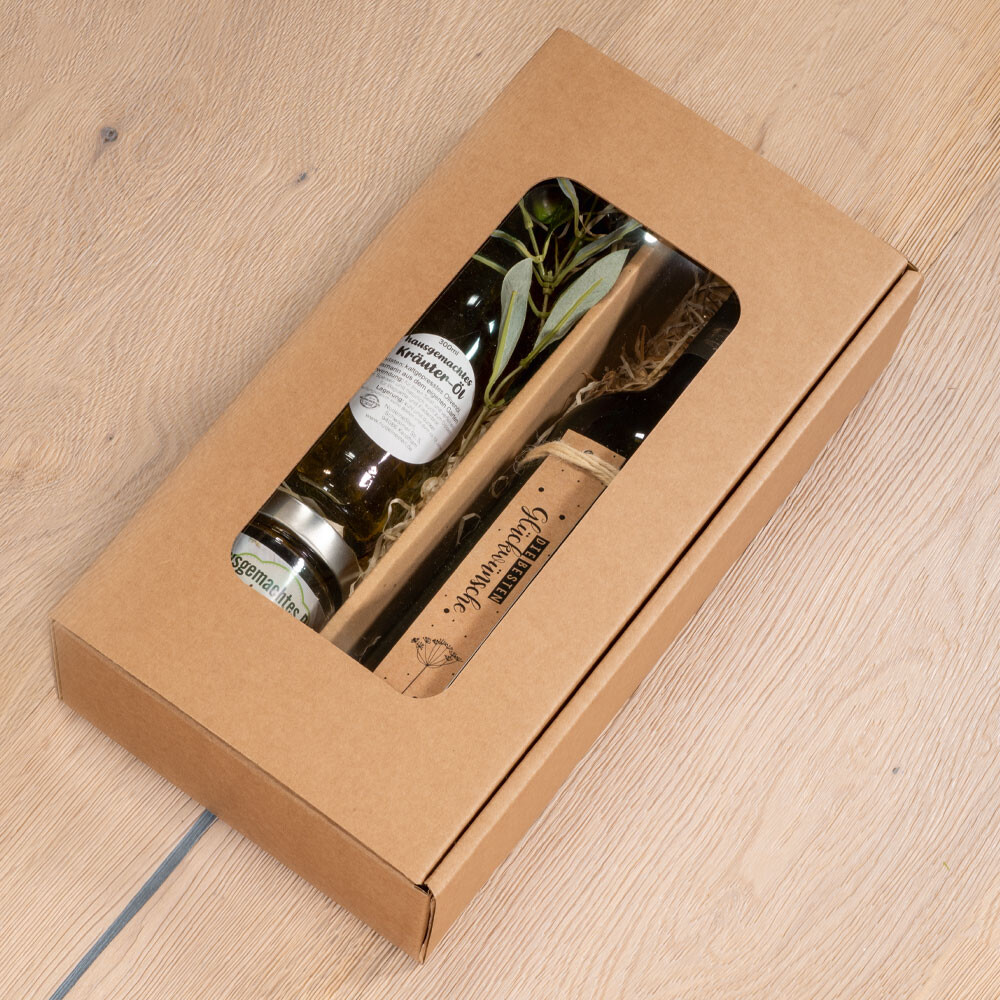 2er Weinkarton Passepartout Kraftpapier natur 2er Weinkarton Passepartout Kraftpapier natur