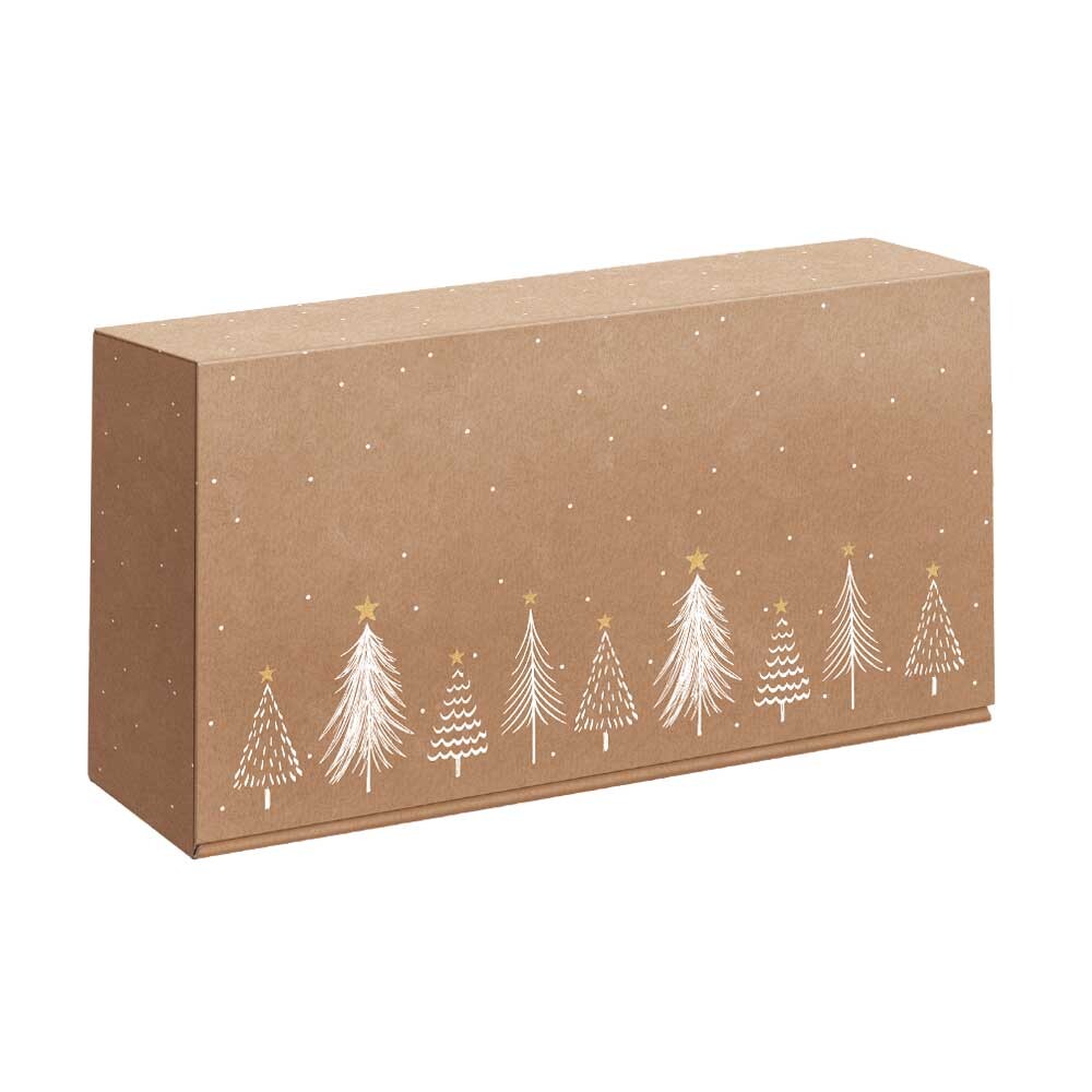 2er Weinkarton quer Modern Christmas 2er Weinkarton quer Modern Christmas