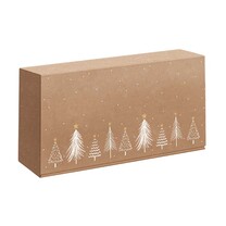 2er Weinkarton quer Modern Christmas 2er Weinkarton quer Modern Christmas