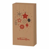 2er Weinkarton Weihnachtsfest natur 2er Weinkarton Weihnachtsfest natur