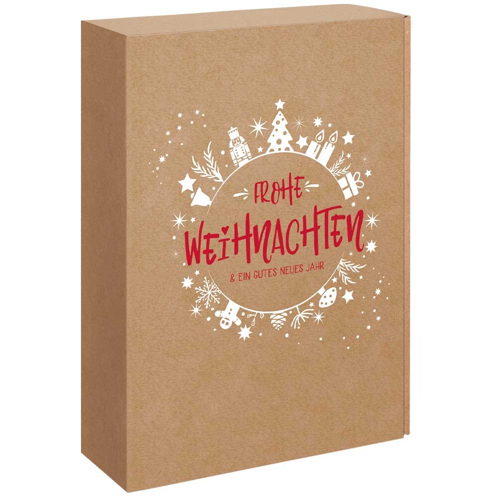 3er Weinkarton Christmas Joy