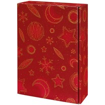 3er Weinkarton Christmas rot 3er Weinkarton Christmas rot