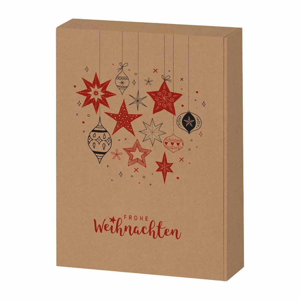 3er Weinkarton Weihnachtsfest natur 3er Weinkarton Weihnachtsfest natur
