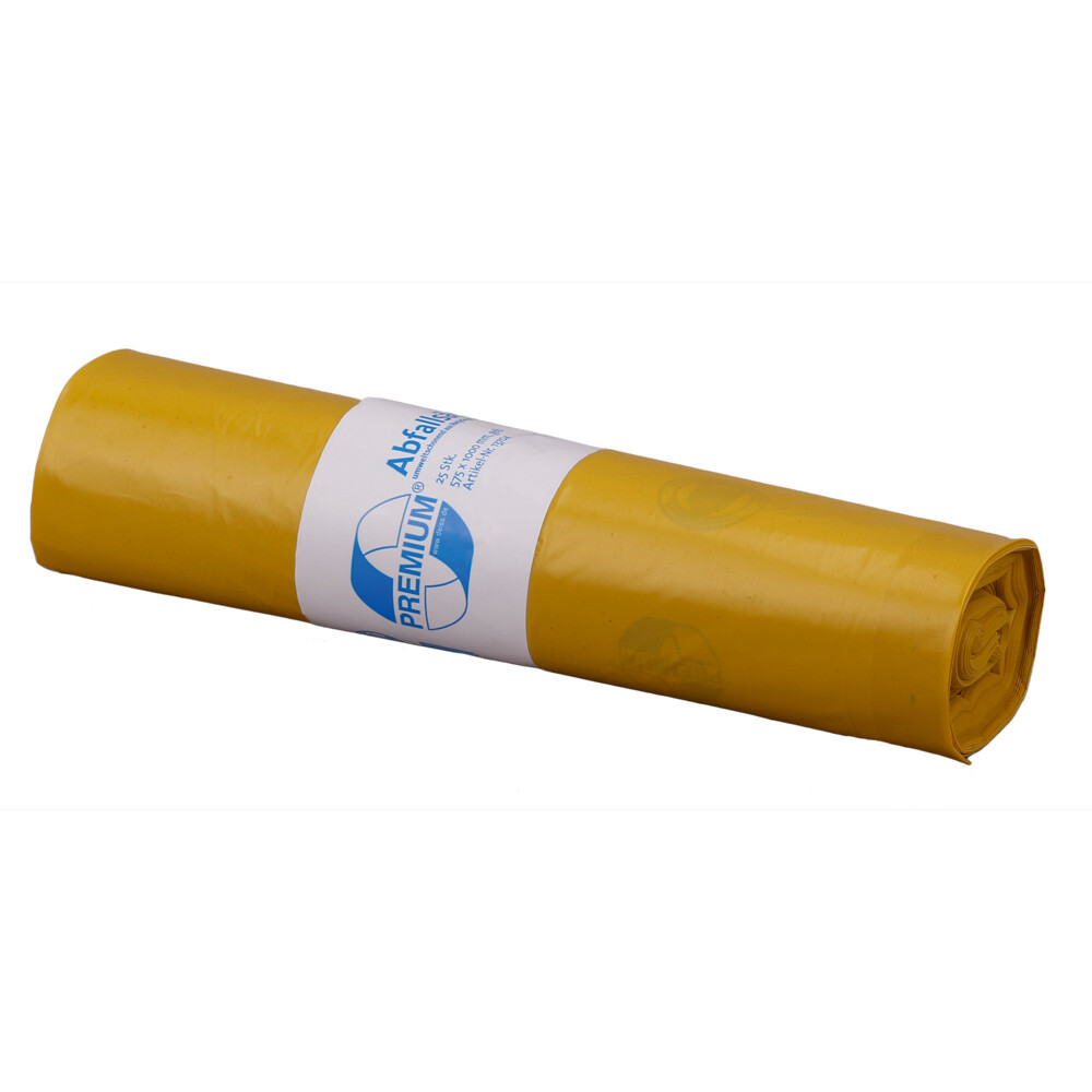 Abfallsäcke aus LDPE Typ 60 gelb 70 Liter Abfallsäcke aus LDPE Typ 60 gelb 70 Liter