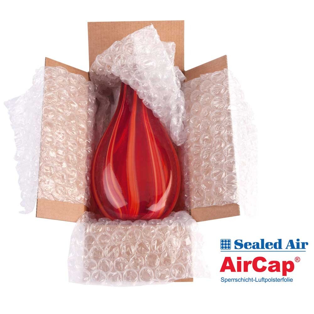 AirCap® Luftpolsterfolien 31.7 mm Noppen aus PET 50 cm breit AirCap® Luftpolsterfolien 31.7 mm Noppen aus PET 50 cm breit