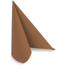 Airlaid Servietten 40 x 40 cm braun Airlaid Servietten 40 x 40 cm braun