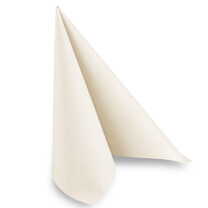 Airlaid Servietten 40 x 40 cm creme Airlaid Servietten 40 x 40 cm creme