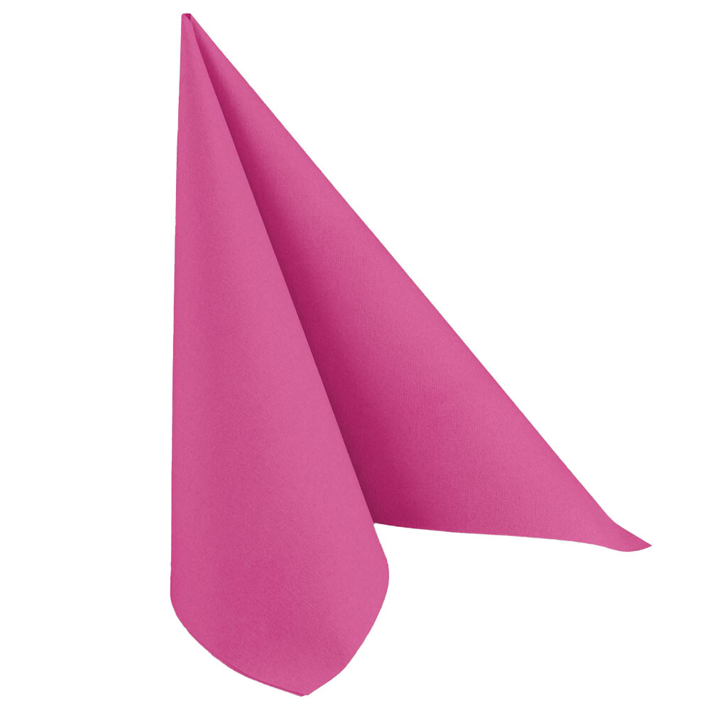 Airlaid Servietten 40 x 40 cm fuchsia