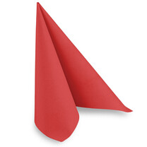 Airlaid Servietten 40 x 40 cm rot Airlaid Servietten 40 x 40 cm rot