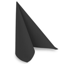 Airlaid Servietten 40 x 40 cm schwarz Airlaid Servietten 40 x 40 cm schwarz