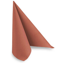 Airlaid Servietten 40 x 40 cm terracota Airlaid Servietten 40 x 40 cm terracota