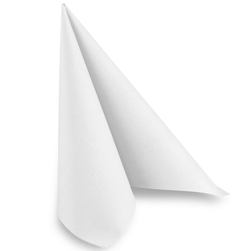 Airlaid Servietten 40 x 40 cm weiß