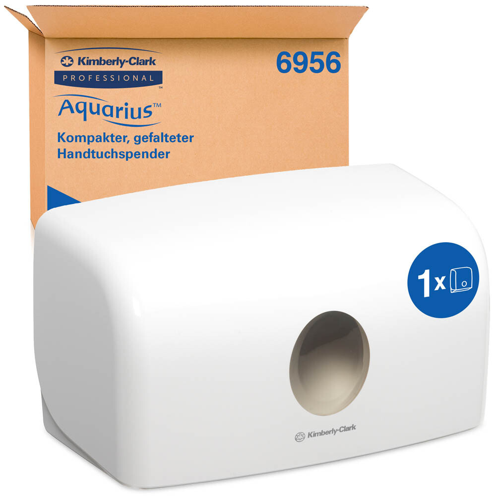 Aquarius Multifold Handtuchspender 6956 weiß Aquarius Multifold Handtuchspender 6956 weiß