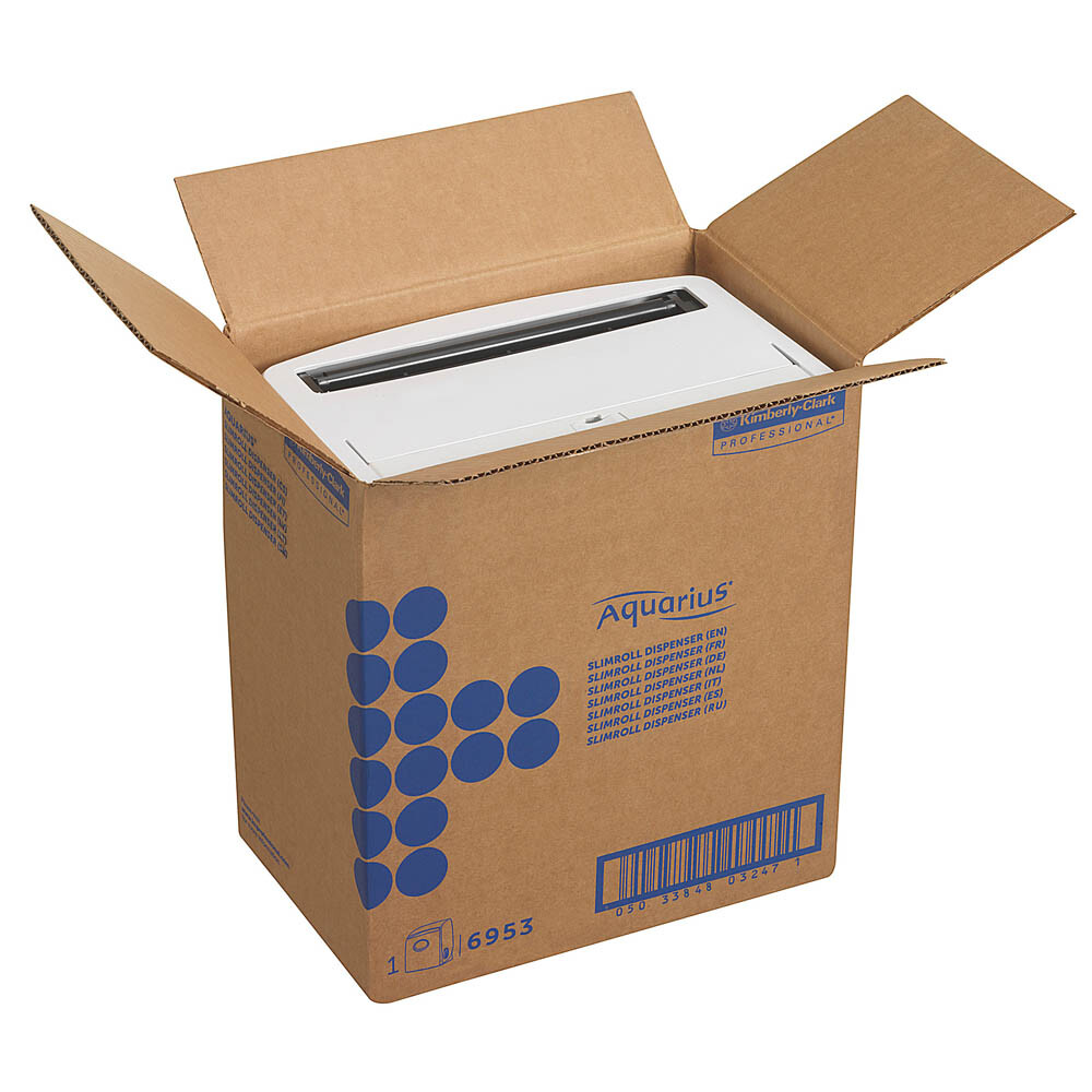 Aquarius Slimroll Spender für Rollenhandtücher 6953 weiß