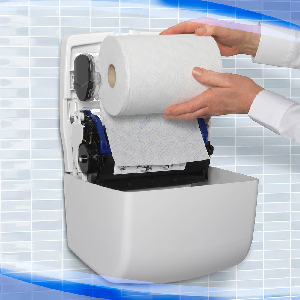 Aquarius Slimroll Spender für Rollenhandtücher 7955 weiß Aquarius Slimroll Spender für Rollenhandtücher 7955 weiß