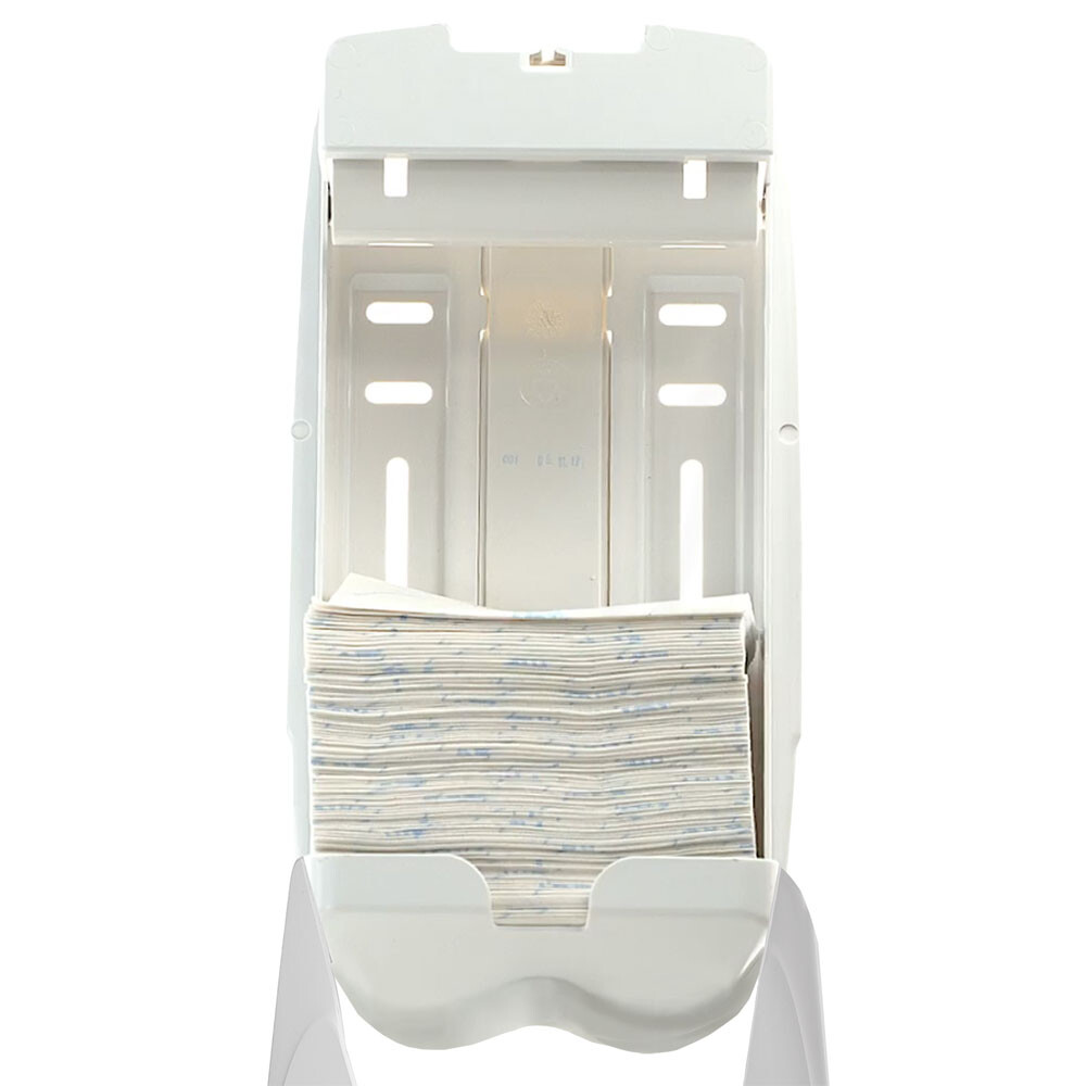 Aquarius Spender für Einzelblatt-Toilettenpapier 6946 weiß Aquarius Spender für Einzelblatt-Toilettenpapier 6946 weiß