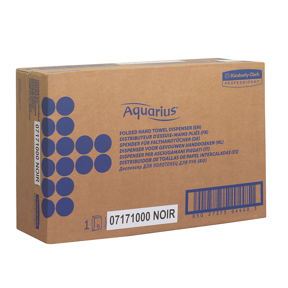 Aquarius Spender für Papierhandtücher 7171 schwarz Aquarius Spender für Papierhandtücher 7171 schwarz