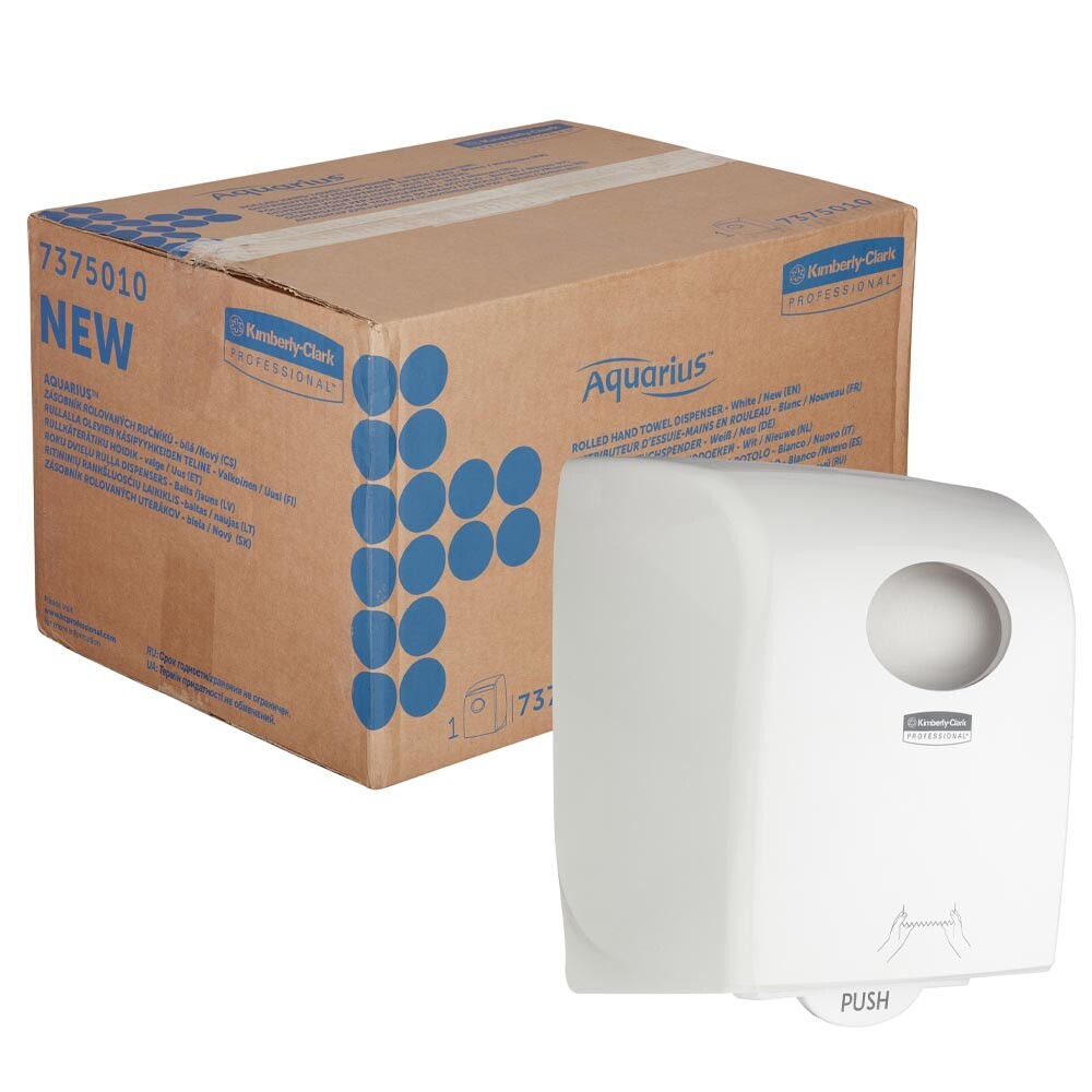 Aquarius Spender für Rollenhandtücher 7375 weiß Aquarius Spender für Rollenhandtücher 7375 weiß