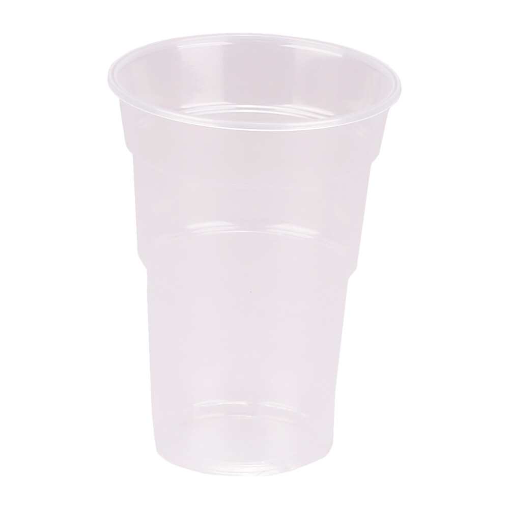 2500 Stück Trinkbecher Aus PP – Transparent, 0,3 Liter, Mit Füllstrich, Für Partys & Events