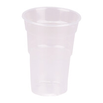 Ausschankbecher - PP Transparent 400 ml