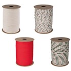 Baumroll Ringelband mit Pappspule