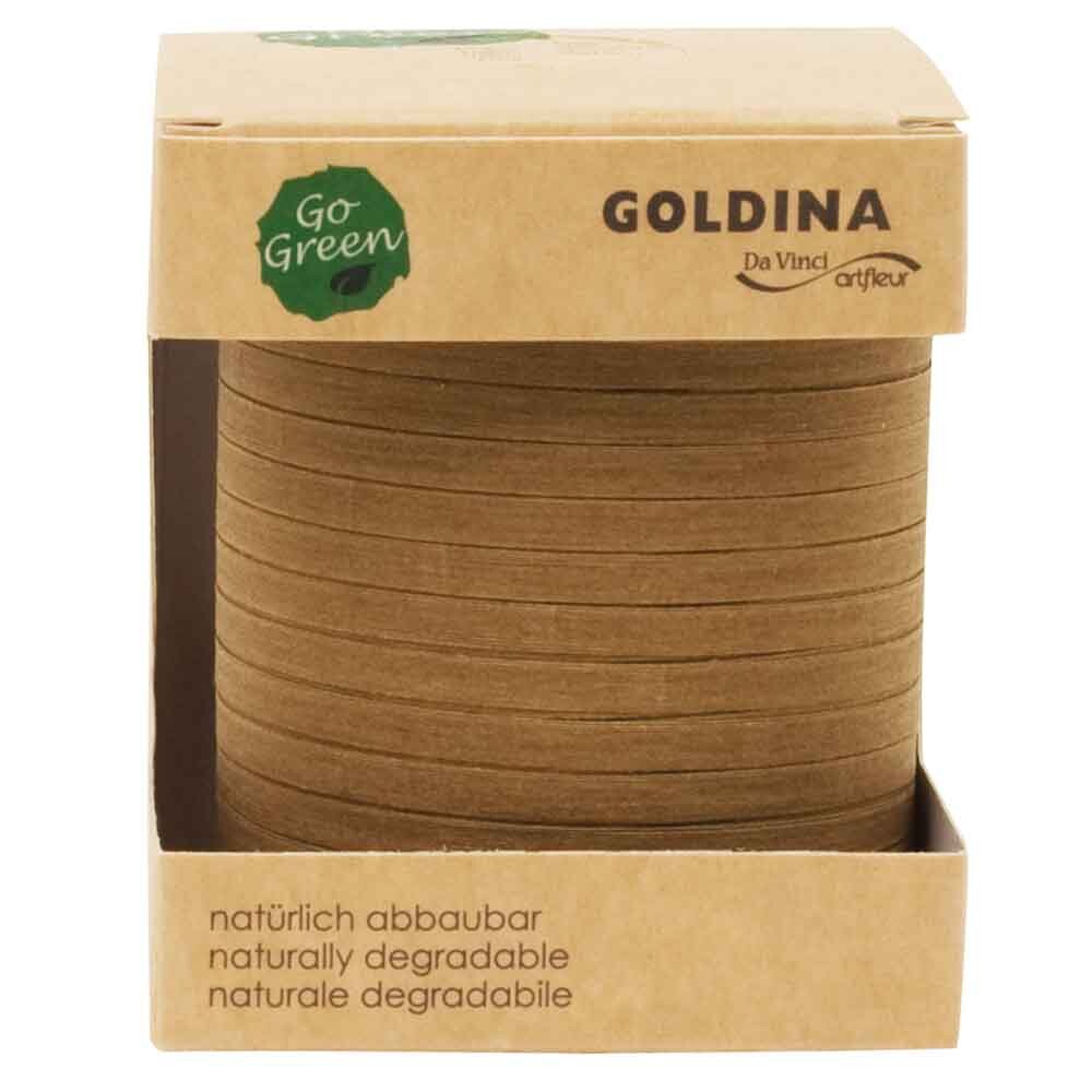 Baumwoll - Ringelband Naturfarben 5 mm Baumwoll - Ringelband Naturfarben 5 mm