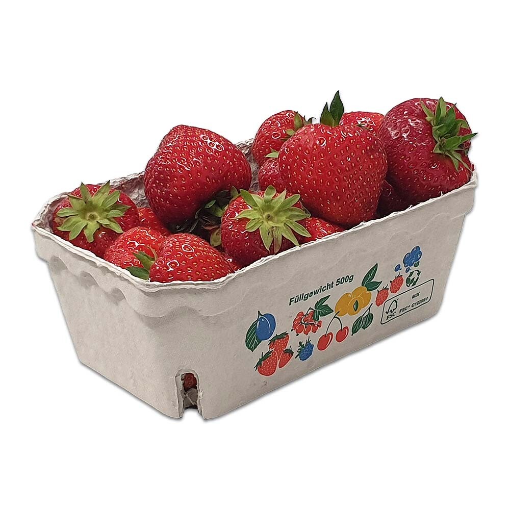 Beerenschalen aus Holzschliff 500 g Beerenschalen aus Holzschliff 500 g