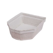 Beerenschale aus Holzschliff Schiffchenform unbedruckt 150 g Beerenschale aus Holzschliff Schiffchenform unbedruckt 150 g