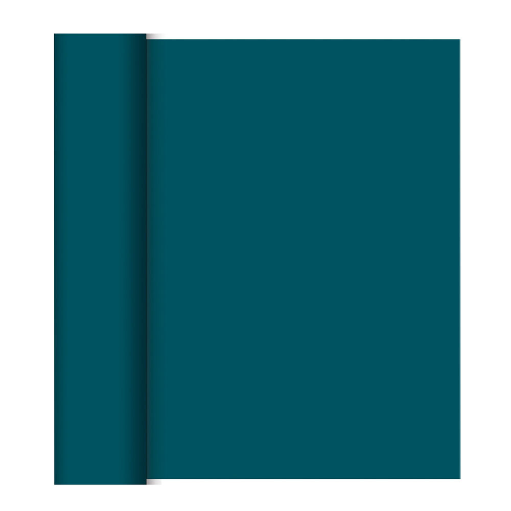Bio Dunicel Tischläufer Tete-a-Tete Uni Klassik ocean teal Bio Dunicel Tischläufer Tete-a-Tete Uni Klassik ocean teal