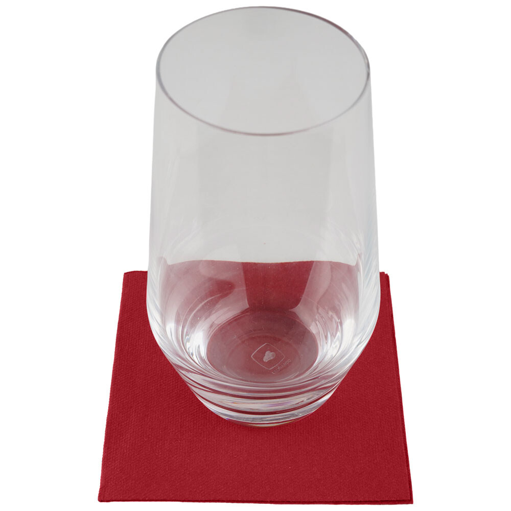 Bio Dunisoft-Servietten - 20 x 20 cm bordeaux Bio Dunisoft-Servietten - 20 x 20 cm bordeaux