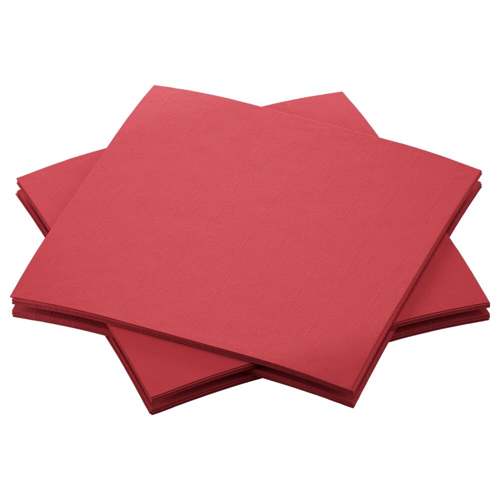 Bio Dunisoft-Servietten - 20 x 20 cm bordeaux Bio Dunisoft-Servietten - 20 x 20 cm bordeaux