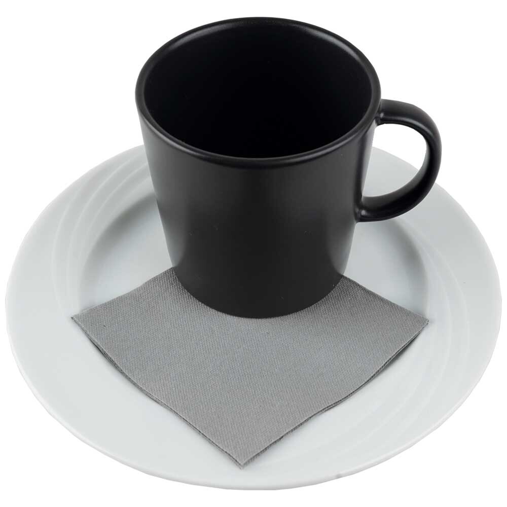 Bio Dunisoft-Servietten - 20 x 20 cm granite grey Bio Dunisoft-Servietten - 20 x 20 cm granite grey