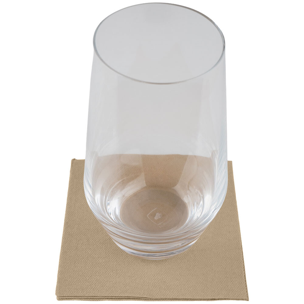 Bio Dunisoft-Servietten - 20 x 20 cm natural brown Bio Dunisoft-Servietten - 20 x 20 cm natural brown