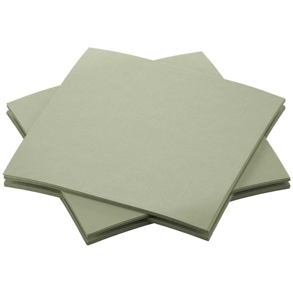 Bio Dunisoft-Servietten - 20 x 20 cm pistachio green Bio Dunisoft-Servietten - 20 x 20 cm pistachio green