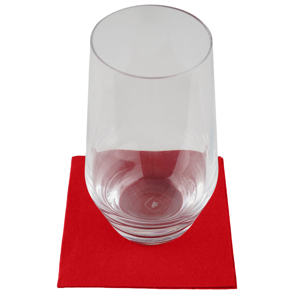 Bio Dunisoft-Servietten - 20 x 20 cm rot Bio Dunisoft-Servietten - 20 x 20 cm rot