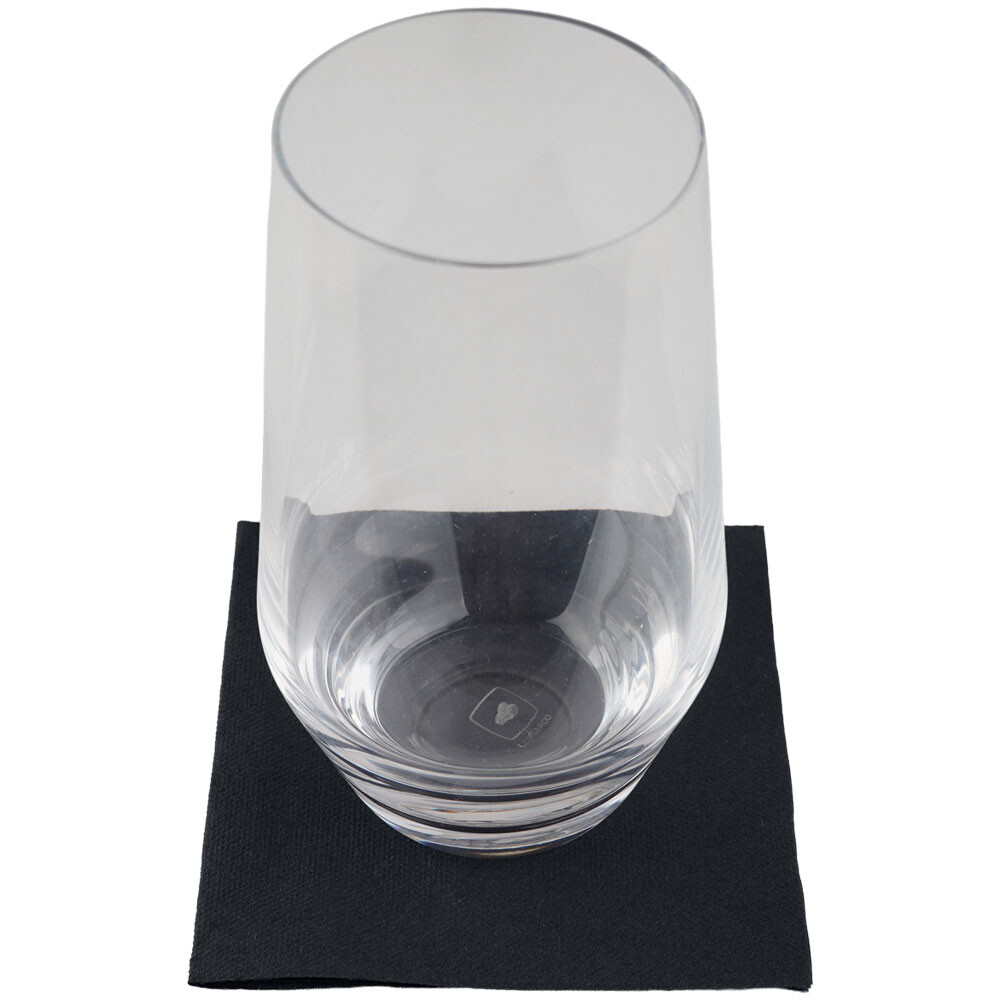 Bio Dunisoft-Servietten - 20 x 20 cm schwarz Bio Dunisoft-Servietten - 20 x 20 cm schwarz