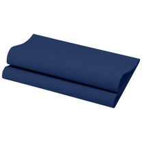 Bio Dunisoft-Servietten - 40 x 40 cm 1-4 Falz dark blue Bio Dunisoft-Servietten - 40 x 40 cm 1-4 Falz dark blue