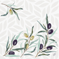 Bio Dunisoft-Servietten - 40 x 40 cm 14 Olive Garden Bio Dunisoft-Servietten - 40 x 40 cm 14 Olive Garden