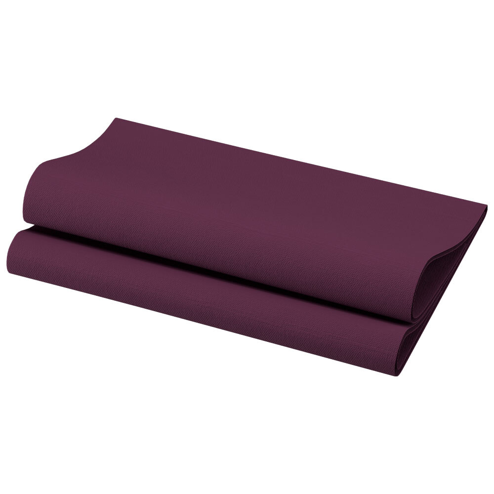 Bio Dunisoft-Servietten - 40 x 40 cm 1-4 Falz plum