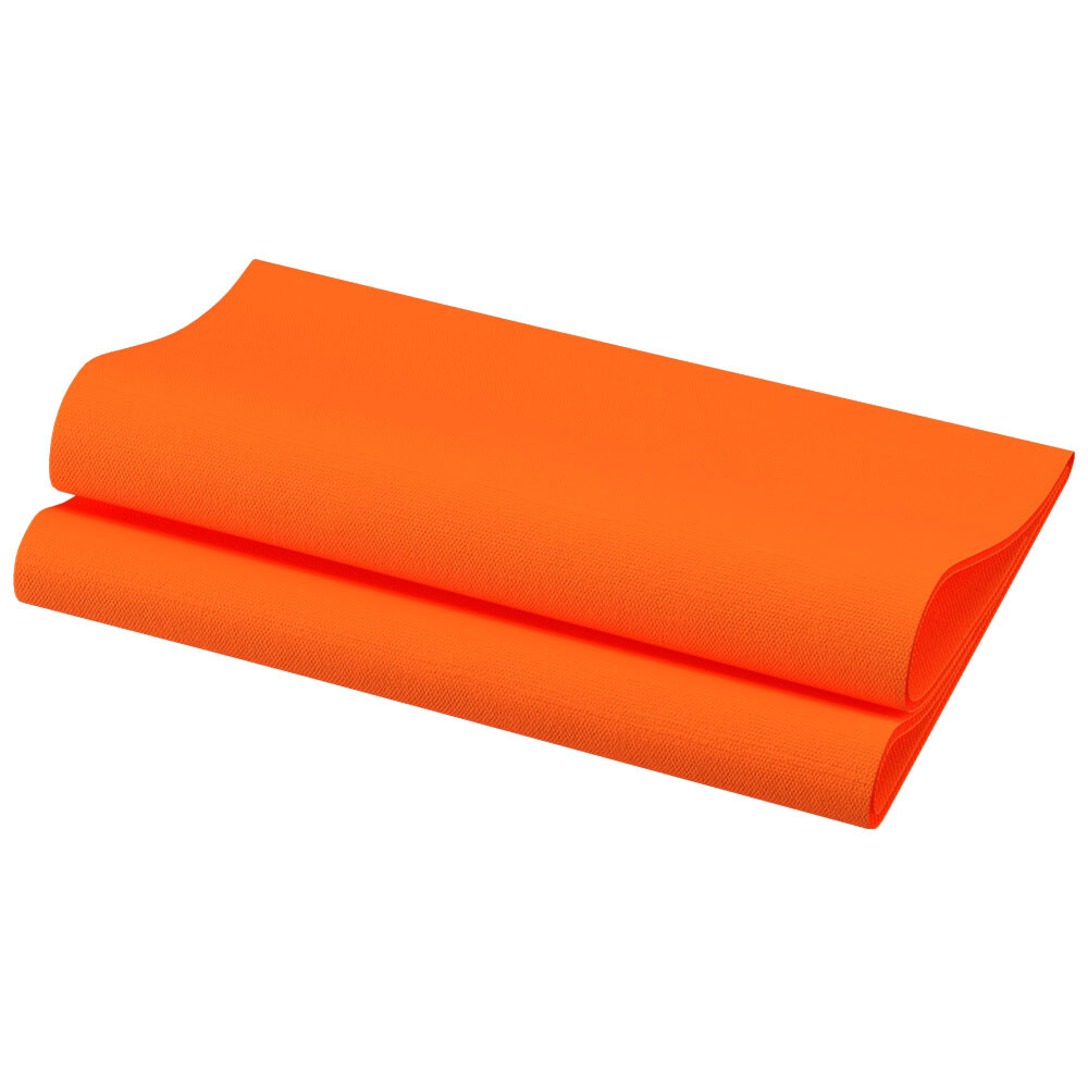 Bio Dunisoft-Servietten - 40 x 40 cm 1-4 Falz Sun Orange Bio Dunisoft-Servietten - 40 x 40 cm 1-4 Falz Sun Orange