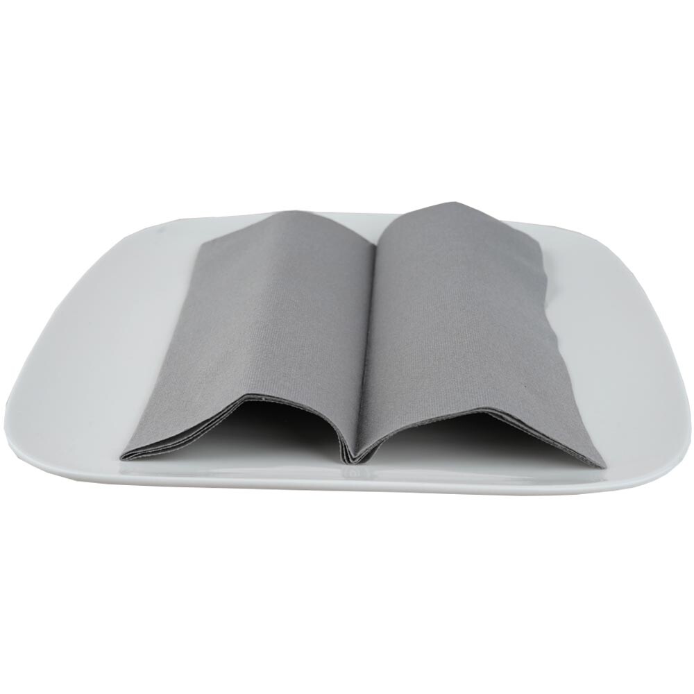 Bio Dunisoft-Servietten - 40 x 40 cm granite grey Bio Dunisoft-Servietten - 40 x 40 cm granite grey