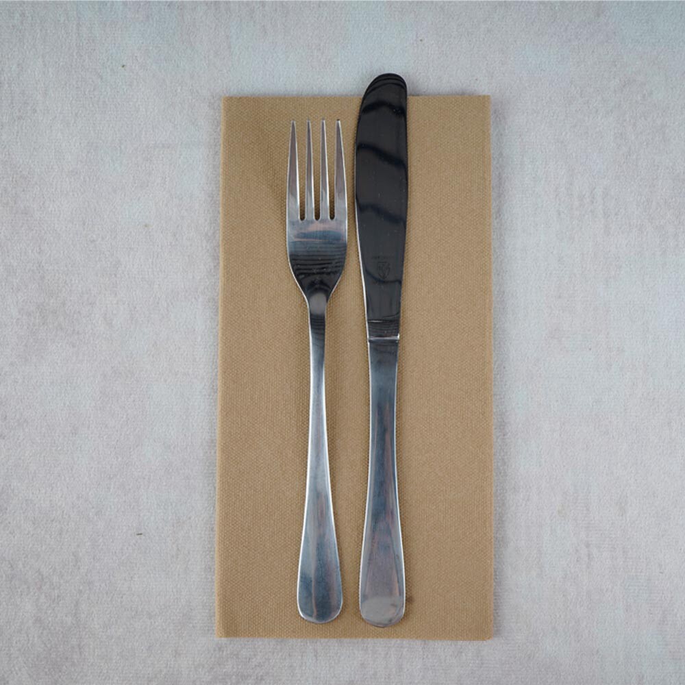 Bio Dunisoft-Servietten - 40 x 40 cm natural brown Bio Dunisoft-Servietten - 40 x 40 cm natural brown